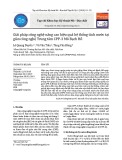 Giải pháp công nghệ nâng cao hiệu quả hệ thống tách nước tại giàn công nghệ Trung tâm CPP-3 Mỏ Bạch Hổ