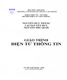 Giáo trình Điện tử thông tin: Phần 2 - CĐ Kỹ Thuật Cao Thắng