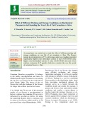 Effect of different packing and storage conditions on biochemical parameters in extending the vase life of cut carnation cv. Kiro