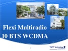 Bài giảng Flexi Multiradio 10 BTS WCDMA