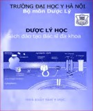 Đào tạo bác sĩ đa khoa về dược lý học: Phần 1