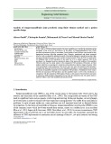 Analysis of temporomandibular joint prosthesis using finite element method and a patient specific design