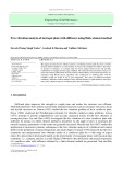 Free vibration analysis of isotropic plate with stiffeners using finite element method