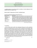 A combined numerical and statistical analysis for prediction of critical buckling load of the cylindrical shell with rectangular cutout