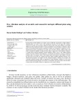 Free vibration analysis of eccentric and concentric isotropic stiffened plate using ANSYS