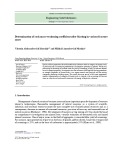 Determination of rock mass weakening coefficient after blasting in various fracture zones