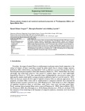 Thermo-physico-chemical and statistical mechanical properties of Washingtonian filifera new lignocellulosic fiber