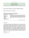 Effect of vibratory welding process on hardness of dissimilar welded joints