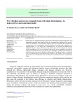 Free vibration analysis of a composite beam with single delamination- An improved free and constrained model