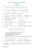 Đề thi thử THPTQG môn Toán lần 1 năm 2019 - THPT Chuyên Hà Tĩnh