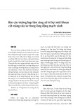 Báo cáo trường hợp lâm sàng xử trí kẹt mũi khoan cắt mảng vữa xơ trong lòng động mạch vành