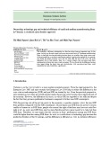 Ownership, technology gap and technical efficiency of small and medium manufacturing firms in Vietnam: A stochastic meta frontier approach