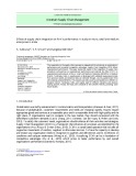 Effects of supply chain integration on firm’s performance: A study on micro, small and medium enterprises in India