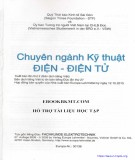 Tìm hiểu về chuyên ngành kỹ thuật điện - Điện tử: Phần 1