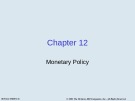 Lecture Issues in economics today - Chapter 12