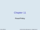 Lecture Issues in economics today - Chapter 11