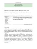 Ultrasound assisted synthesis of 1-amino-3-ferrocenyl-3-oxoprop-1-enes