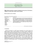 Highly efficient method for oximation of aldehydes in the presence of bis-thiourea complexes of cobalt, nickel, copper and zinc chlorides