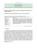 Design and synthesis of benzyl 4-O-lauroyl-α-L-rhamnopyranoside derivatives as antimicrobial agents