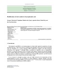 Modifications of total synthesis of mycophenolic acid