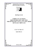 Luận văn Thạc sĩ Kiến trúc: Nghiên cứu xu hướng thiết kế hình thức kiến trúc theo hướng hữu cơ của các công trình trưng bày triển lãm