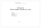 Mẫu Sổ theo dõi cấp phát phương tiện bảo vệ cá nhân