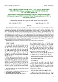 Đánh giá hiện trạng kháng hoạt chất thuốc Imidacloprid của rầy nâu (Nilaparvata lugens Stål) tại tỉnh Tiền Giang vụ Thu Đông năm 2018