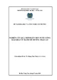 Đề tài khoa học và công nghệ cấp trường: Nghiên cứu quá trình lên men nước giải khát từ bánh mỳ hương trái cây