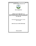 Tóm tắt Luận án tiến sĩ Dược học: Nghiên cứu đặc điểm thực vật, thành phần hóa học và một số tác dụng sinh học của hai loài Giảo cổ lam Gynostemma sp. tại Việt Nam