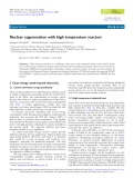 Nuclear cogeneration with high temperature reactors