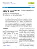 CADOR “Core with Adding DOppleR effect” concept application to sodium fast reactors