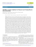 CESAR5.3: Isotopic depletion for Research and Testing Reactor decommissioning