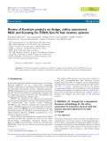 Review of Euratom projects on design, safety assessment, R&D and licensing for ESNII/Gen-IV fast neutron systems