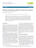 Checking, processing and veriﬁcation of nuclear data covariances