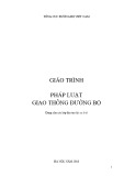 Giáo trình Pháp luật giao thông đường bộ - Tổng cục đường bộ Việt Nam