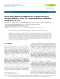 Visual Simultaneous Localization and Mapping (VSLAM) methods applied to indoor 3D topographical and radiological mapping in real-time