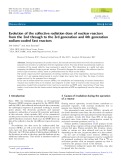 Evolution of the collective radiation dose of nuclear reactors from the 2nd through to the 3rd generation and 4th generation sodium-cooled fast reactors