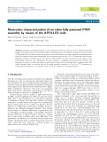 Neutronics characterization of an erbia fully poisoned PWR assembly by means of the APOLLO2 code