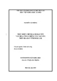 Luận văn Thạc sĩ Chính sách công: Thực hiện chính sách bảo tồn văn hóa Cồng chiêng Tây Nguyên trên địa bàn tỉnh Đắk Lắk