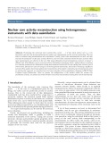 Nuclear core activity reconstruction using heterogeneous instruments with data assimilation