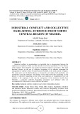 Industrial conflict and collective bargaining: evidence from North Central region of Nigeria