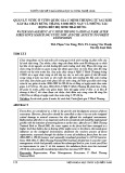 Quản lý nước ở vườn quốc gia u minh thượng từ sau khi xảy ra cháy rừng tháng 3/2002 đến nay và những tác động đến hệ sinh thái rừng