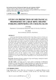 Study on prediction of mechanical properties of large ring-shaped forging depending on cooling rate