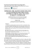 Improving the adaptive effecting for active power filter using fuzzy control in the dc link voltage’s stability controller