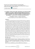 Classification of paddy growth age detection through aerial photograph drone devices using support vector machine and histogram methods, case study of Merauke regency