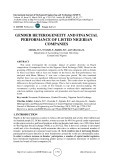 Gender heterogeneity and financial performance of listed Nigerian companies