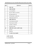 Sáng kiến kinh nghiệm: Một số biện pháp trong công tác chủ nhiệm nhằm giáo dục toàn diện cho học sinh lớp 5
