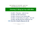 Bài giảng Chuyên đề Vật lý 10 - Chương 2: Chủ đề 6 (Slide)