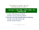 Bài giảng Chuyên đề Vật lý 10 - Chương 7: Chủ đề 3 (Slide)