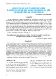 Giám sát sự lưu hành của virus cúm A/H5NX ở gia cầm tại các chợ buôn bán gia cầm sống và các điểm thu gom giết mổ ở khu vực Bắc Trung Bộ